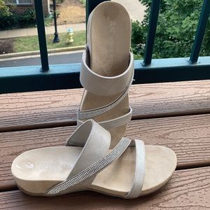 Soft, glitzy Anne Klein footwear